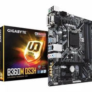 Gigabyte B360M DS3H, LGA 1151, DDR4 Ram.
