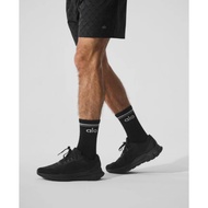 Alo Runner All Black Unisex Casual Yoga Running Shoes Black Alo Aerobic Running Shoes for Men and Wo