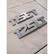 Emblem written dyna 115ET 125LT