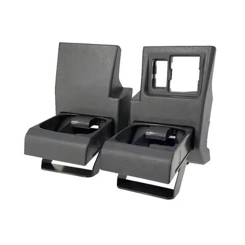 Pair Gray/Beige Car Dashboard Interior Cup Holder Organizer For Toyota Land Cruiser 70 76 79 Seires 