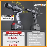 💪NANWEI 600NM IMPACT WRENCH PEAK TORQUE Industrial Brushless Motor Lithium Battery Cordless Impact