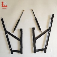 [Lovoski] 2x Lift Up Storage Bed Hinges Heavy Duty Gas Struts Bed Lift Mechanism