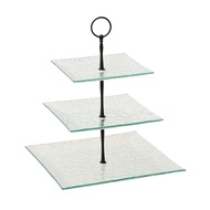 3 Tier Glass Cake Stand