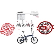 Gomax Space 20 Folding Bike 20"(451)Aluminum Frame 1x9speed Hydraulic Disc Brake High Spec