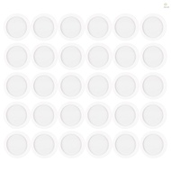 30pcs Kazoo Diaphragms Flute Diaphragms Kazoo Membrane Plastic Musical Instruments Accessories