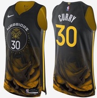 Curry City AU Jersey 48 Nike Authentic  Golden Warriors 勇士 jersey