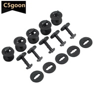 C5GOON 10Pcs Car Floor Carpet Mat Clips Twist Lock With Washers For BMW E32 E34 E36 E46 3 Series E38