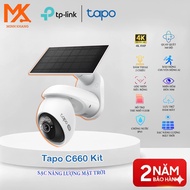 [Genuine] Tapo C660 KIT – AI Camera Outdoor Security 360 Panning, Solar Energy, Smart Warning