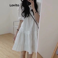White Mini Dress From Lovito