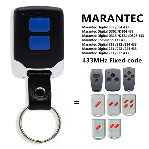 Universal 433MHz Remote Control Clone Marantec Digital 302 D302 D304 313 Comfort 220 / 250 252 270 A