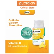 Caltrate Vitamin D 1000IU, 60 tablets