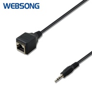 3.5mm Male to LAN RJ45 Female 20CM Websong Audio Cable