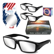 Keyaluo Solar Eclipse Glasses with 1 Cellphone Photo Filter Lens,AAS 2024 Approved-ISO 12312-2:2015(