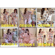 ✓△Korean cute long sleeve/PAJAMA SLEEPWEAR TERNO FOR WOMEN