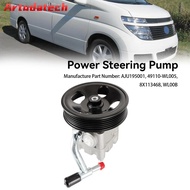 Artudatech Power Steering Pump 8X113468 Fit For Nissan Elgrand E51 3.5I 2.5I 2003-2009 Car Accessori