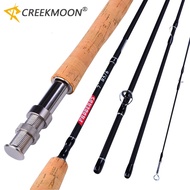 2.1M/7FT Fly Fishing Rod 4 Sections High Carbon Fiber Fishing Fly Rods #3/4 #5/6 #7/8 For Trout Bass