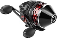 KastKing Brutus Spincast Fishing Reel,Easy to Use Push Button Casting Design,High Speed 4.0:1 Gear Ratio,5 MaxiDur Ball Bearings, Reversible Handle for Left/Right Retrieve, Includes Monofilament Line.
