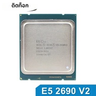 Intel | โปรเซสเซอร์ Intel Xeon E5 2690 V2 3.0GHz 25M แคชซ็อกเก็ต LGA 2011 SR1A5 2690V2 ซีพียูเซิร์ฟเ