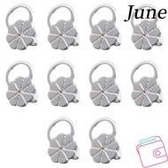 JUNEGOODS Earring Lifter Backs, Gold Copper Earring Backs, Flower Earring Lifter Backs White Gold Se