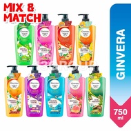 Ginvera World Spa Shower Scrub Gel Body Wash, 750ml