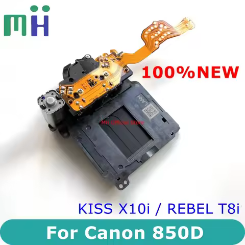 100%NEW For Canon 850D EOS Kiss X10i Rebel T8i Shutter Unit CG2-6430 with Blade Curtain Motor Engine
