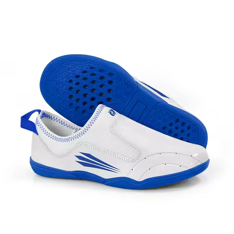 Adult Kids Wear-Resistant Taekwondo Coach Shoes Karate Sneakers Thick Soft Sole Breathable Men Marti