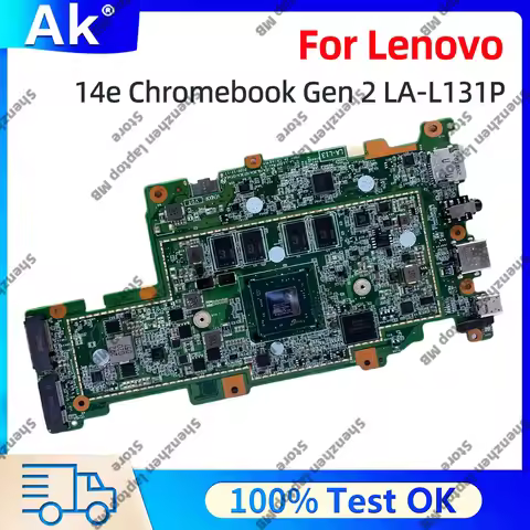 LA-L131P For Lenovo 14e Chromebook Gen 2 with AMD CPU 4GB 8GB RAM 32GB 64GB SSD Laptop Motherboard 1