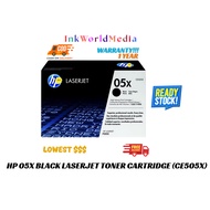 HP 05X Black LaserJet Toner Cartridge (CE505X)