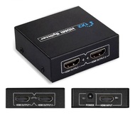 Bộ chia HDMI 1 ra 2 Full HD - Hub HDMI 2 Cổng Kèm Nguồn