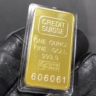 Swiss Bank 1 oz gold bar commemorative coin, alien gold coin瑞士银行1盎司金条纪念币异形金币硬币 外币收藏工艺品方形镀金块2426.1.21