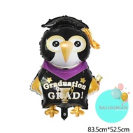Graduation Bird Toga Jumbo/Congratulation Balloon/Graduation Foil Balloon/Graduation Balloon