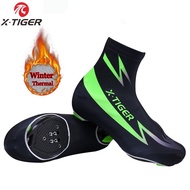 【CW】 X-TIGER Fleece Thermal Cycling Shoe Cover Road MTB  Overshoes Accessories