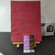World Universe Atlas - Djambat Publisher - Rare and Old Book