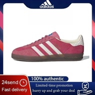 Adidas Gazelle Indoor For Women And Men Anti Slip Board Shoes Pinki White
