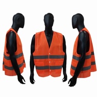 【YWS】 POLYESTER VEST / SAFETY VEST / PROJECT VEST / SAFETY VEST / SAFETY VEST WITH 2 POCKETS AND REF