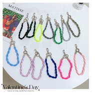 Mobile Phone Chain Mobile Phone Case Lanyard Short Accessories Elastic Lanyard Buckle Mobile Phone Strap Wrist Strap Anti-Lost Mobile Phone Keychain Pendant Mobile Phone Case Accessories