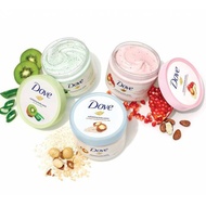 【正品现货】Dove 多芬身体磨砂膏 Dove Body Scrub Lasting Hydration Natural Whitening Deep Cleansing Refreshing Exf
