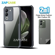 Vivo V29E 5G Case Free Skin Carbon