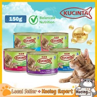 KUCINGJER Kucinta Makanan Dalam Tin Kucing 150G ( Makanan Basah Kucing)