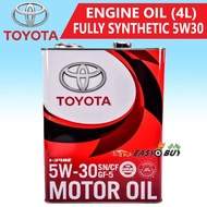 Original Toyota Engine Oil GF-6A 5W-30 5W30 Fully Synthetic (4L) SN Made In Japan (08880-10705) GF6A