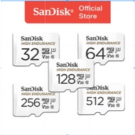 SanDisk High Endurance Memory Card(32GB128GB/256GB/512GB)CCTV Memory Card MicroSD Card for dashcam &