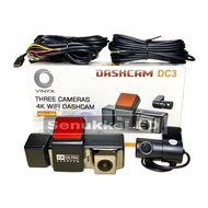 DASHCAM VINYX DC3 Triple Channel 4K+1K+1K ADAS GPS WIFI 24 HOURS HDR CAMERA DVR DASHCAM DC2