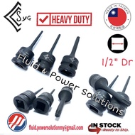 [ SYG ]1/2” Torx Impact Socket T20,T25,T27,T30,T40,T45,T50 and T55 length : 78mm "Made in Taiwan" , 