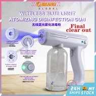 clear out Wireless portable disinfection sprayer/nano blue atomizer800ml atomization spray gun/disinfection gun atomizer