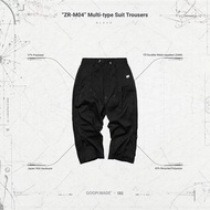 ZR-M04” Multi-type Suit Trousers - Black