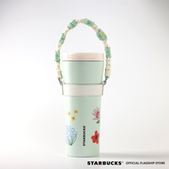 Starbucks 16oz Mint Maximus Floral Stainless Steel Tumbler #DazzlingBlooms