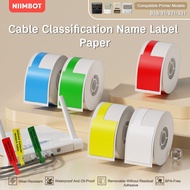 NIIMBOT B21/B1/B31/B3S cable Label  Wire Label Cable Self-adhesive Label Tape, Paper Label
