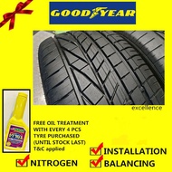 Goodyear Excellence tyre tayar tire(with installation) 225/50R17 235/45R17 215/50R17 215/55R17 225/45R17 225/55R17