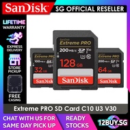 SanDisk Extreme PRO SD CARD UHS-I Card 100MB/s 32GB DXXO 200MB/s 64GB DXXU 128GB 256GB DXXD 12BUY.ME