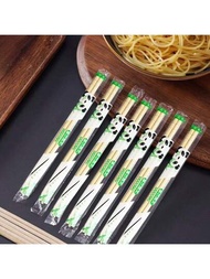 20對一次性竹筷子opp包裝,天然竹製筷子衛生環保,圓形/方形,方便餐具